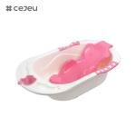 CJ-8837,Baby bath tub can be folded to sit and lie down, household children's