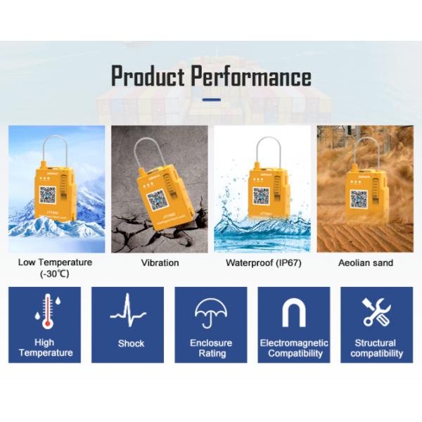 Jointech JT709C Intelligent Bluetooth 4G GPS Tracking Electronic Lock for Cargo Transportation