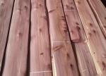 Aromatic Red Cedar Natural Wood Veneer Thickness 50C For Furniture Wardrobes