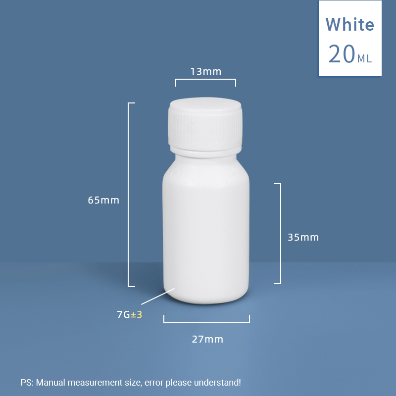 HDPE 500ml Thick Fluorinated Bottle for Chemical Reagent and Organic Solvent Packaging