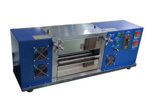 China Vertical Electric battery Calender Rolling Press Machine 300mm factory