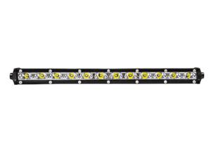 China 13 Inch White Led Spot Light Bar 36W Single Row Automobile Auxiliary Shooting factory
