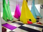 Ningbo Virson Wholesale Yoga nylon hammocks flying aerial yoga hammock