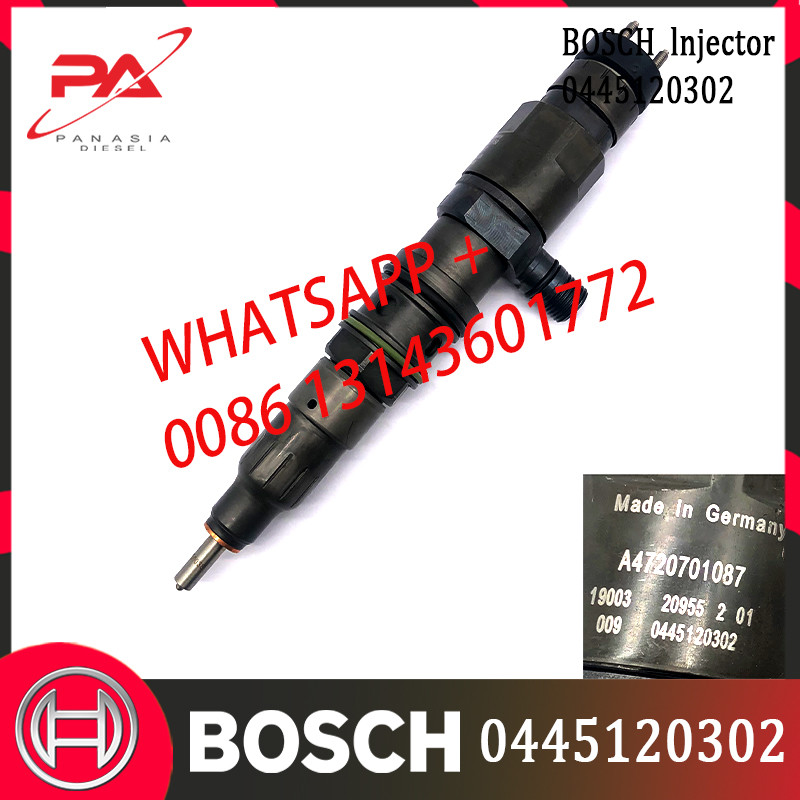0445120302 0445120303 Injector BOSCH Common Rail 0986435646 DD15 A4720701187 A4720701087