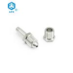 UNI4412 316 Stainless Steel Tube Fittings NPT Male Gas Cylinder Connector
