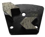 OEM Diamond Floor Pads , Metal Diamond Floor Polishing Pads For Concrete