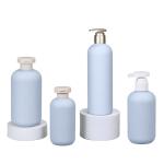 Squeeze Soft Touch Empty Shampoo Conditioner Bottle for Body Lotion Hand wash