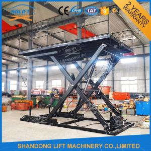 China CE TUV SGS 3.3M Hydraulic Scissor Car Lifts For Small Garages 3000kg Loading Capacity factory