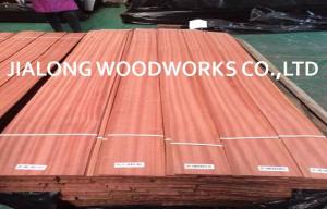 China Straight Grain Natural Sliced Sapele Wood Veneer Plywood Sheets factory