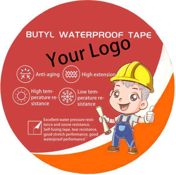 Waterproof Car Roof Aluminum Foil Self-adhesive Bitumen Tape for Roof Crack