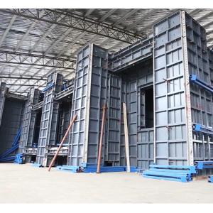 China 4mm 25KG/SQM Heavy Duty Building Aluminum Formwork Profiles factory