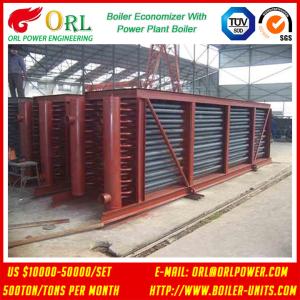 China Power Plant CFB Boiler Economizer Silver Boiler Spare Part For Petroleum Industry factory
