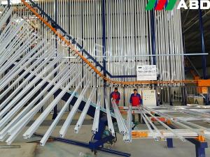China Automatic Powder Coat Paint Line 98% Powder Recovery factory