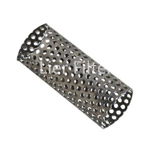 China 1-100 Micron Perforated Metal Wire Mesh Perforated Stainless Steel Pipe factory