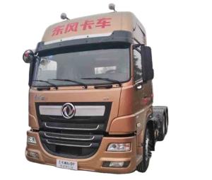 China 10-Wheel 6X4 Semi Trailer Head Tractor Truck Diesel Fuel Left Steering Fast Gear Box factory