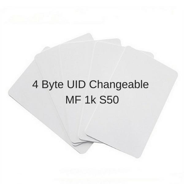13.56MHz Uid Changeable RFID Card ISO14443A Block 0 Sector Writable / IC Copy
