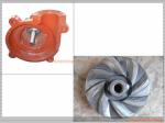 Cast Iron Long Wearing Centrifugal Slurry Pump Parts OEM / ODM Availabl