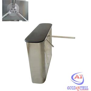 Safety CE Approved / Rapid Reaction / Automatic Tripod Turnstile Gate With Fingerprint/ QR Code / Barcode System