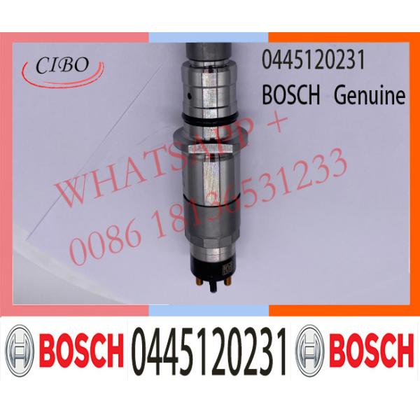0445120231 BOSCH Diesel Engine Fuel Injector 0445120231 5263262 6754-11-3100 FOR QSB6.7 0445120126 0445120231 0445120236