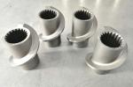 Three Flighted Kneading Block , Twin Screw Extruder Elements Compact Size for