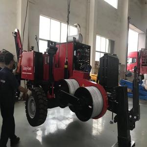 China 8 Groove GS90KN 9 Ton Hydraulic Puller Cable Stringing Equipment factory