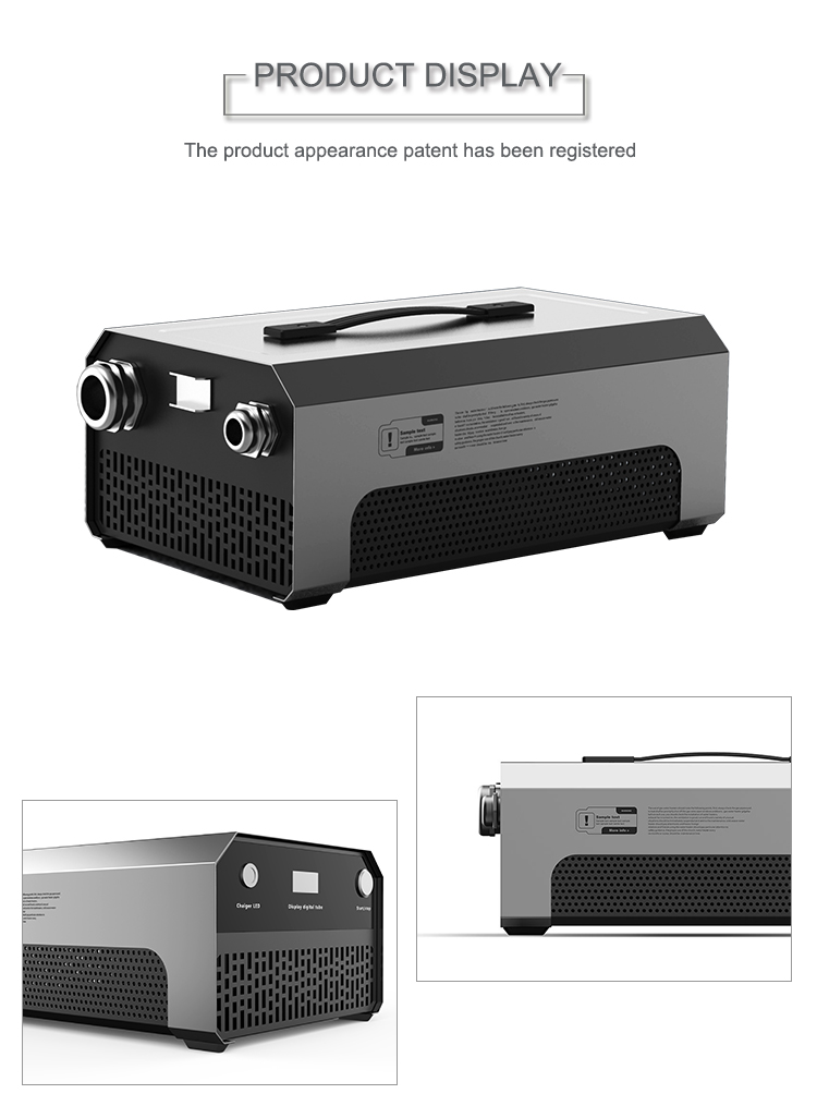 EN 61851 Standard 48V 3.3KW Fast Charge Electric Vehicle Portable EV DC Charger with CHAdeMO and CCS Connectors