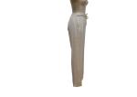 Broad Leg Women'S Business Casual Pants , Elegant Women'S Poplin Pants