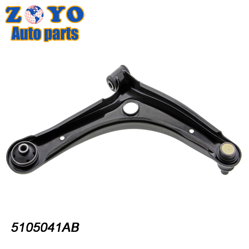 Black E-coating Front Lower Control Arm for Dodge Caliber 2006 Replacement Suspension