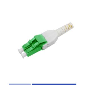China Uniboot Singlemode LC APC Fiber Connector Duplex 3mm boot factory