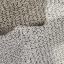 Silver Flat and Corrugated Stainless Steel Knitted Mesh Roll with 99% Filter Rating