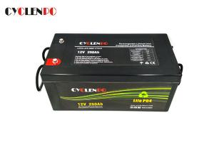 China Rechargeable Lithium Lifepo4 Solar Battery Green Energy Anti Overcharge Reliable Safety factory