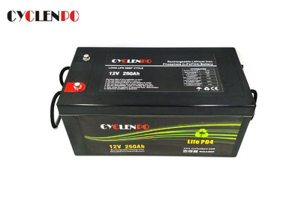Rechargeable Lithium Lifepo4 Solar Battery Green Energy Anti Overcharge Reliable