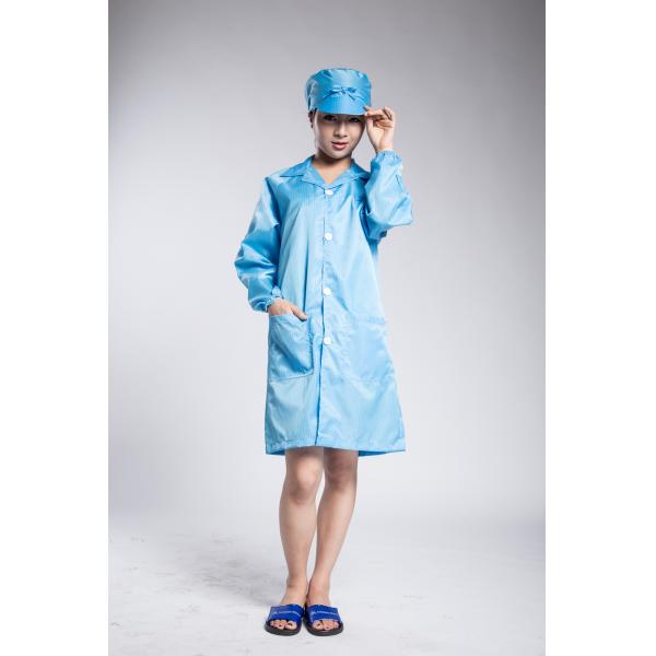 Autoclavable Cleanroom Anti Static Garments ESD Dust Proof Clothing