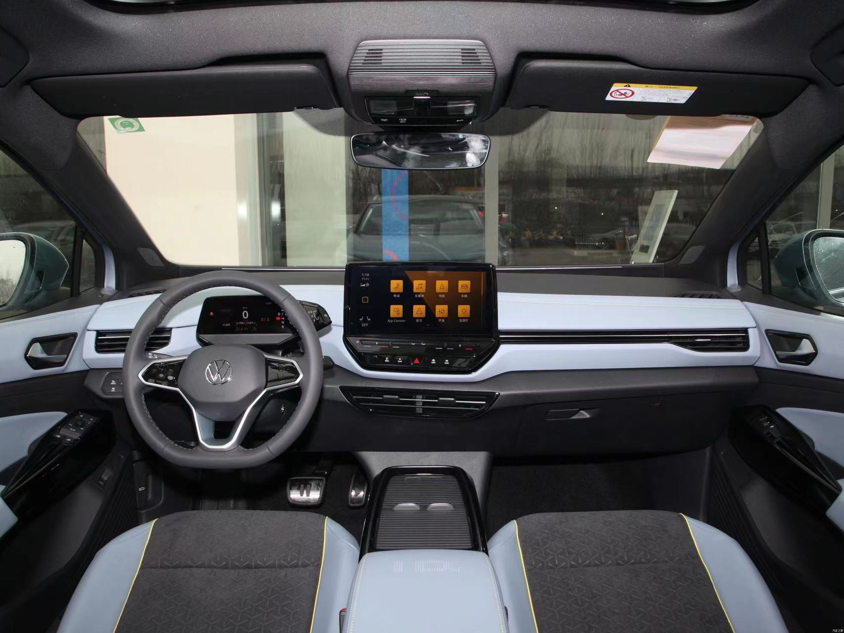 VW ID.4X 2022 Jizhi Long Battery Version EV Compact SUV 607KM Max Power 150kw