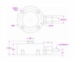 Button Load Cell 1.12klb 450lb 220lb 110lb 45lb 10lb 5lb Compression Force