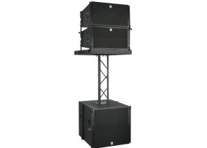 China 2 Way Line Array Audio Speaker System For Stage Events , Crusade House Of Worship factory