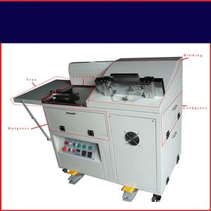 China Desktop Album Making Machine , Case Cover Photo Book Making Equipment Automatic factory