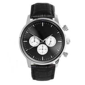 China Sunray Grain Face Stainless Steel Chronograph Watch With Interchangeable Strap on sale
