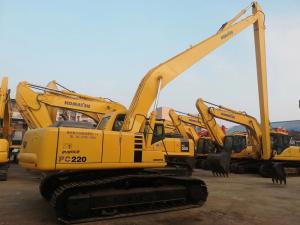 China 20Ton Second Hand Excavator In Good Condition With Motor PC200 PC220 factory