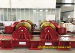 500T Conventional Tank Turning Rollers , Bolt Adjustment Pipe Welding Rotator