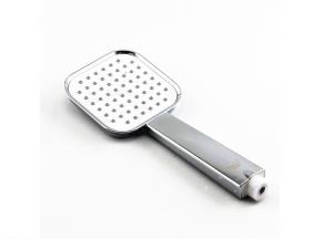 China Square shape one function chrome plating high pressure water saving bathroom hand shower factory
