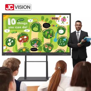 China JCVISION 55 - 110Inch 4K Ultra Smart Education Board 4 + 64GB Android 11.0 factory