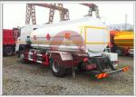 Rigid Gas Delivery Truck , 4x2 Petrol Tanker Truck Rotproof Hose Turbo Charging