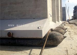 China Black Durable Marine Rubber Airbag For Heavy Structures Up To 10,000tons factory