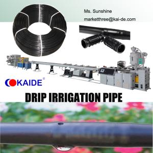 China Inlaid Cylindrical Type Drip Irrigation Pipe Making Machinery factory