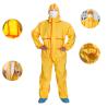Buy cheap OEM Type 3 4 Chemical Resistant Disposable Coveralls Water Resistant from wholesalers