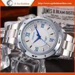 027C Fashion Casual Watch Quartz Analog Watches Stainless Steel Watch Sapphire