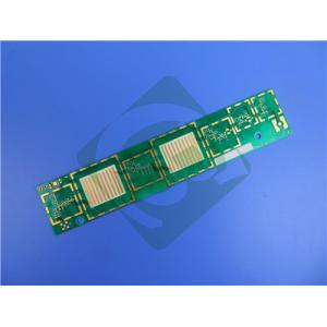 2-Layer TFA615 PCB 0.508mm Thin using PTFE ceramic composite dielectric material