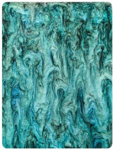 China 2440x1220mm Pearl Acrylic Sheets Teal Green Starry Sky Marbling Pattern factory