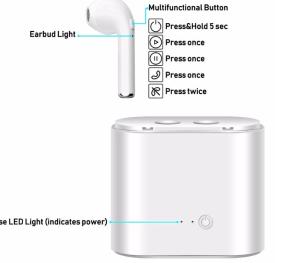 China Long Time Battery Life Auto Connection TWS Bluetooth Earpods factory